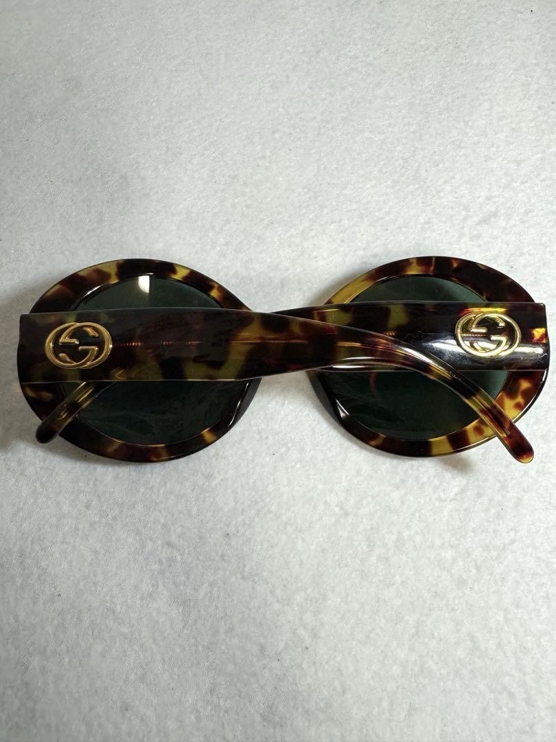 GUCCI Interlocking G Sunglasses Tortoiseshell Brown GG2401/N/S 00C 55□24 145