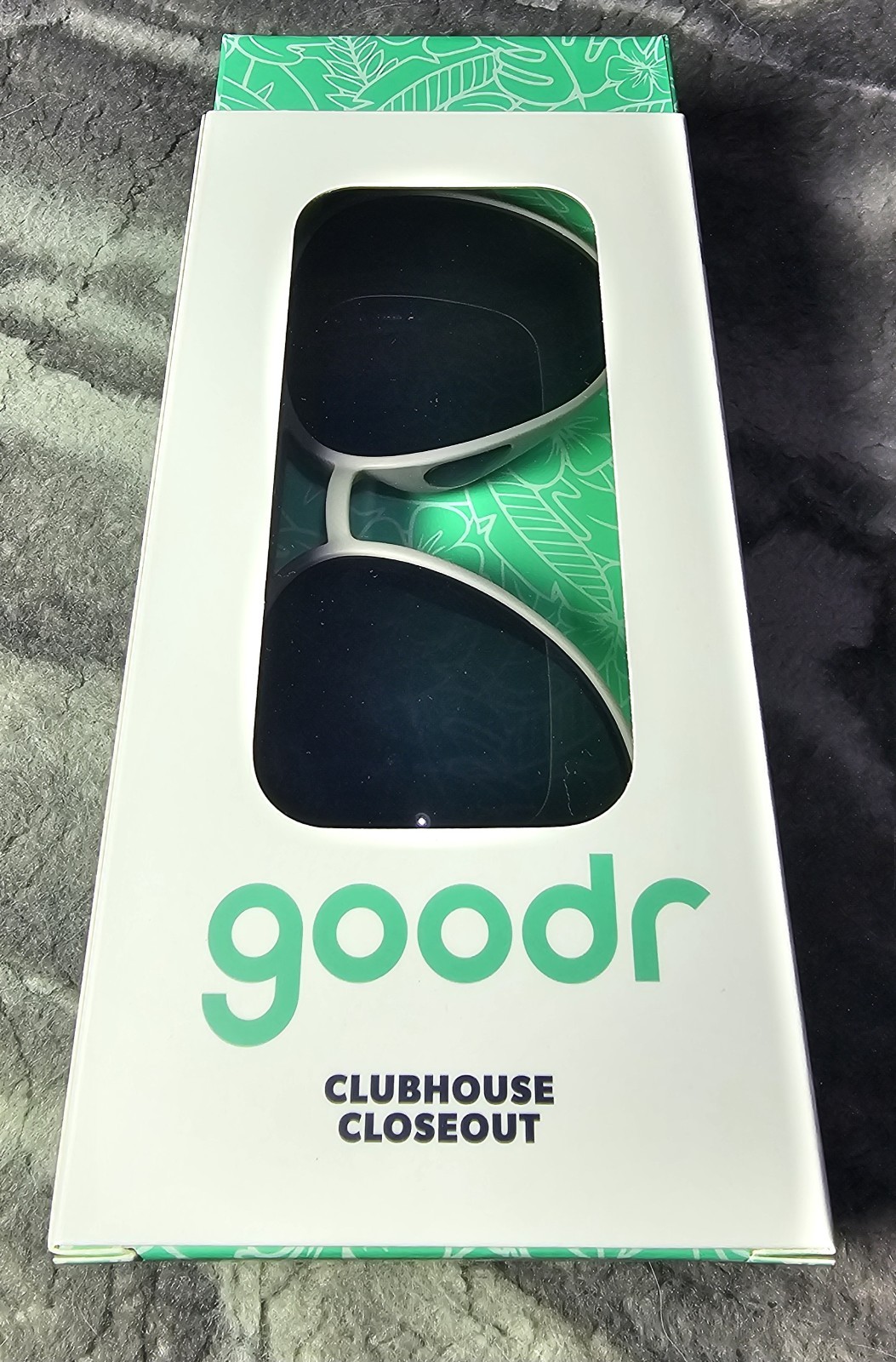GoodR Mach G Unisex Sunglasses clubhouse closeout Grey New In Box