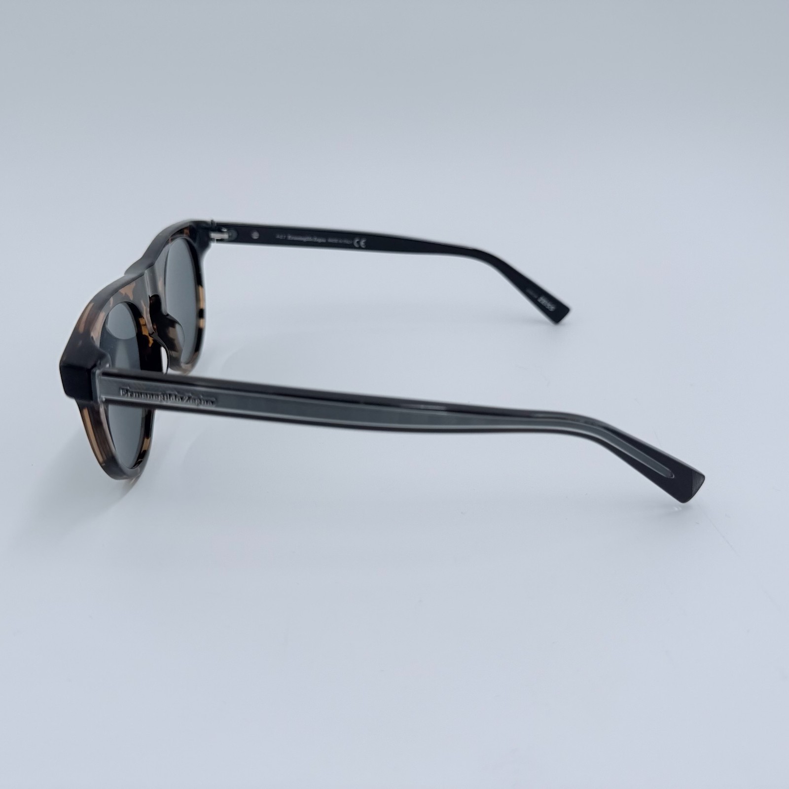 NEW Ermenegildo Zegna EZ0095 55V Tortoise Sunglasses w/Case