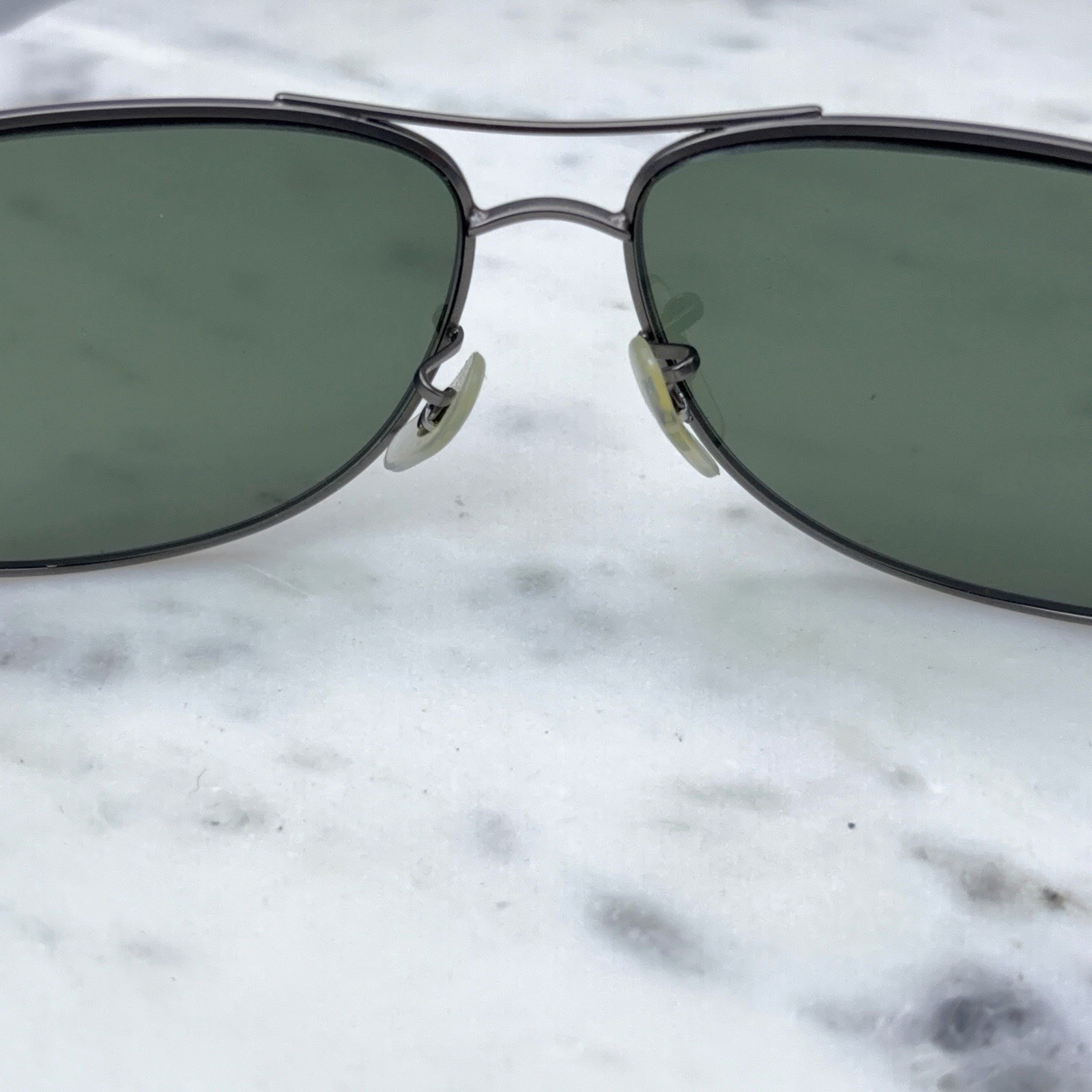 Ray-Ban RB3502 029 Matte Gunmetal Full Rim Square Aviator Sunglasses Frames Only