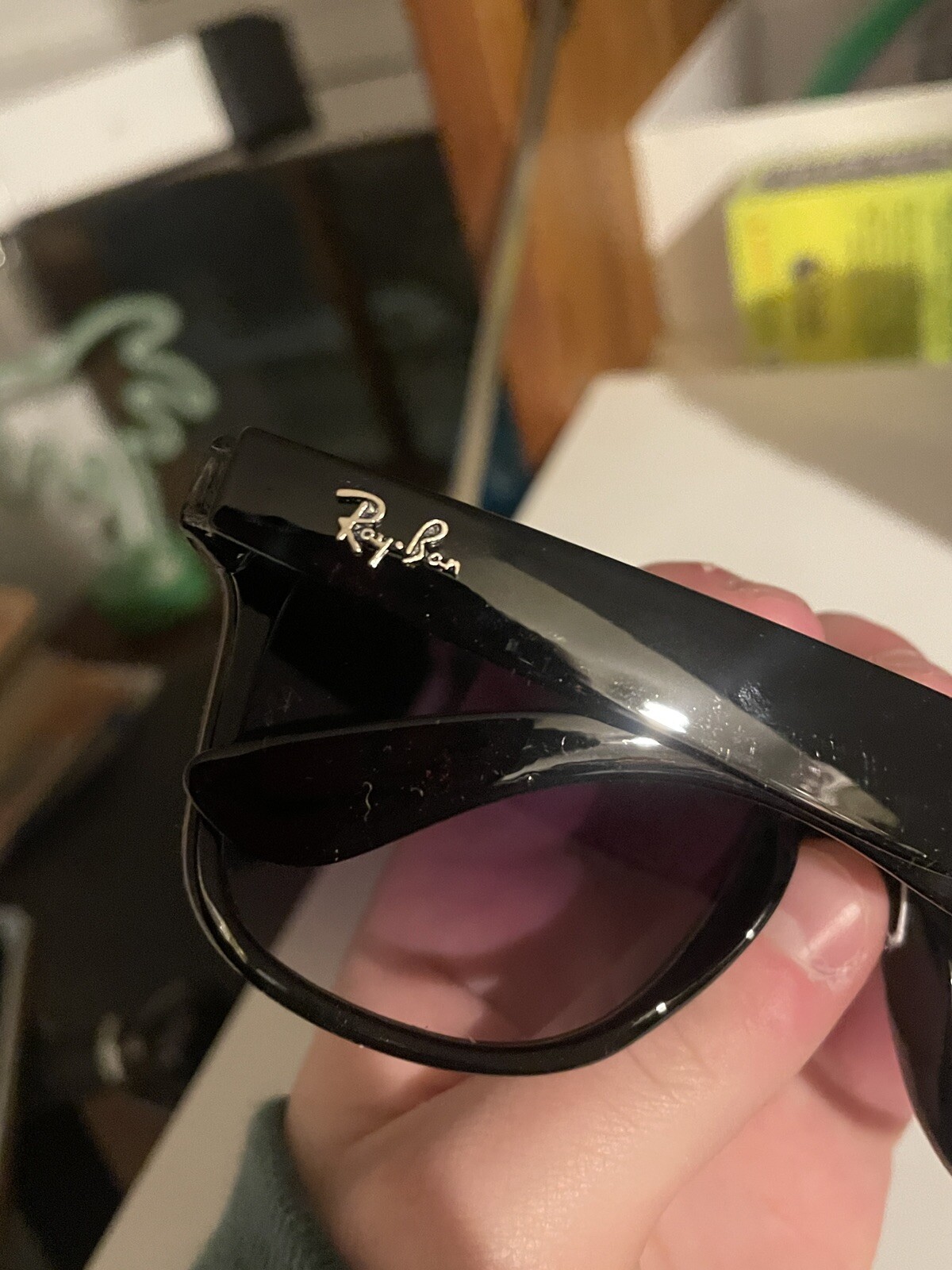 Ray-Ban RB 4165 622/T3 55mm Justin Sunglasses Polarized – Black