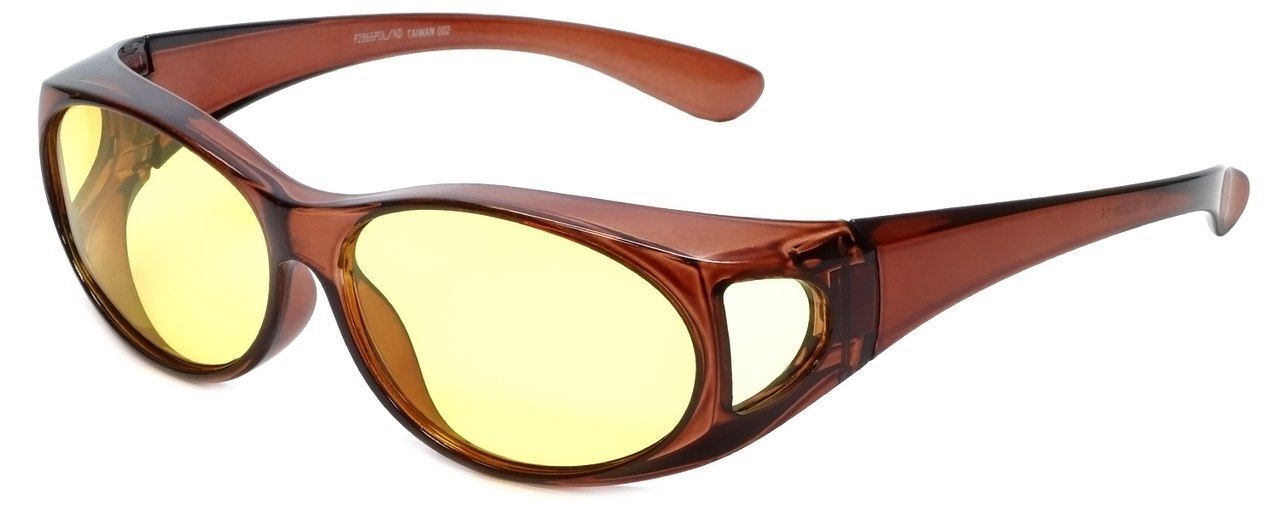 Calabria 2866 Small-Medium Polarized Fit-Over Sunglasses 8 Color Choose 5.5″x1.5