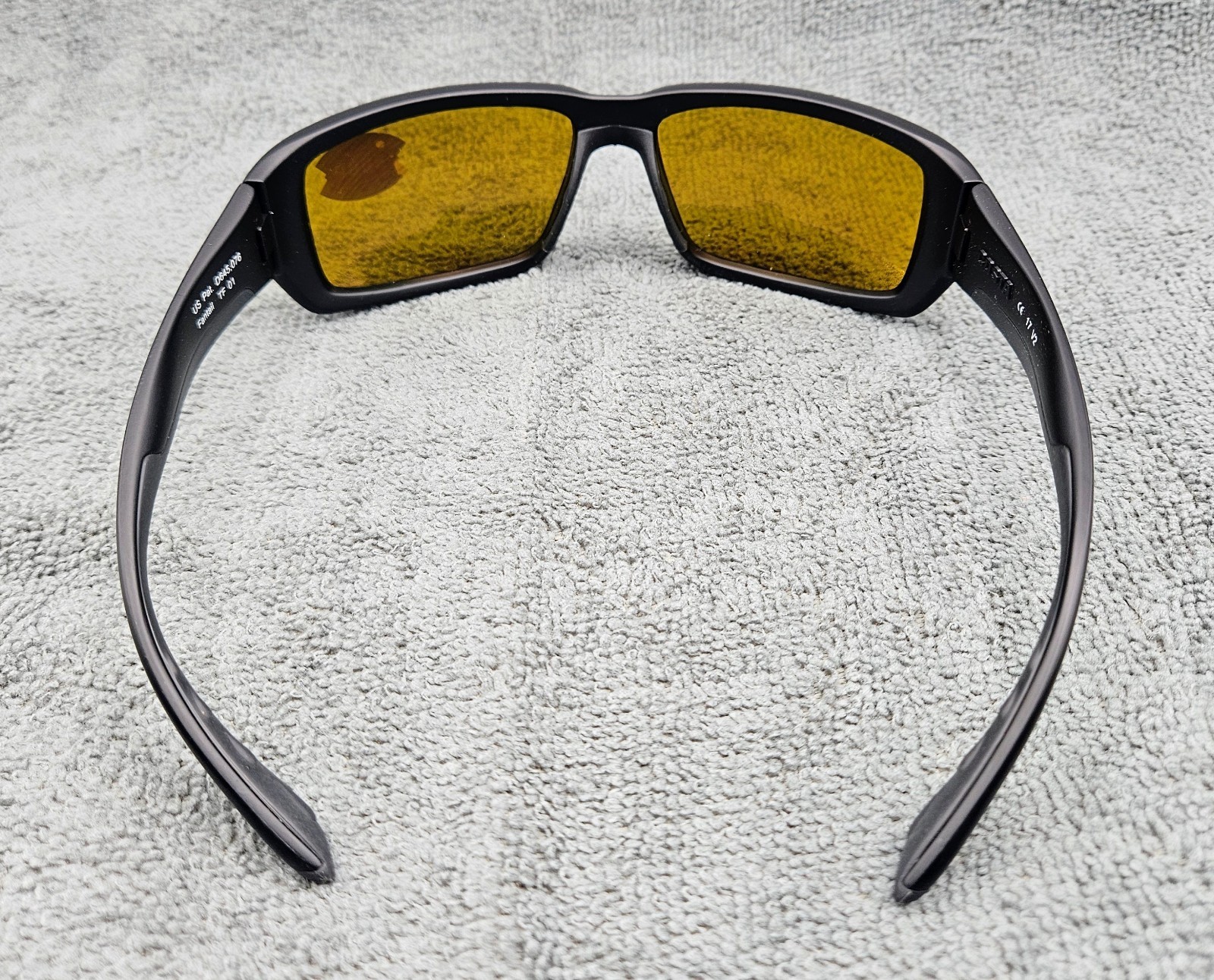 Costa Del Mar Fantail Blackout Frame 580P Sunrise Silver Mirror Lens