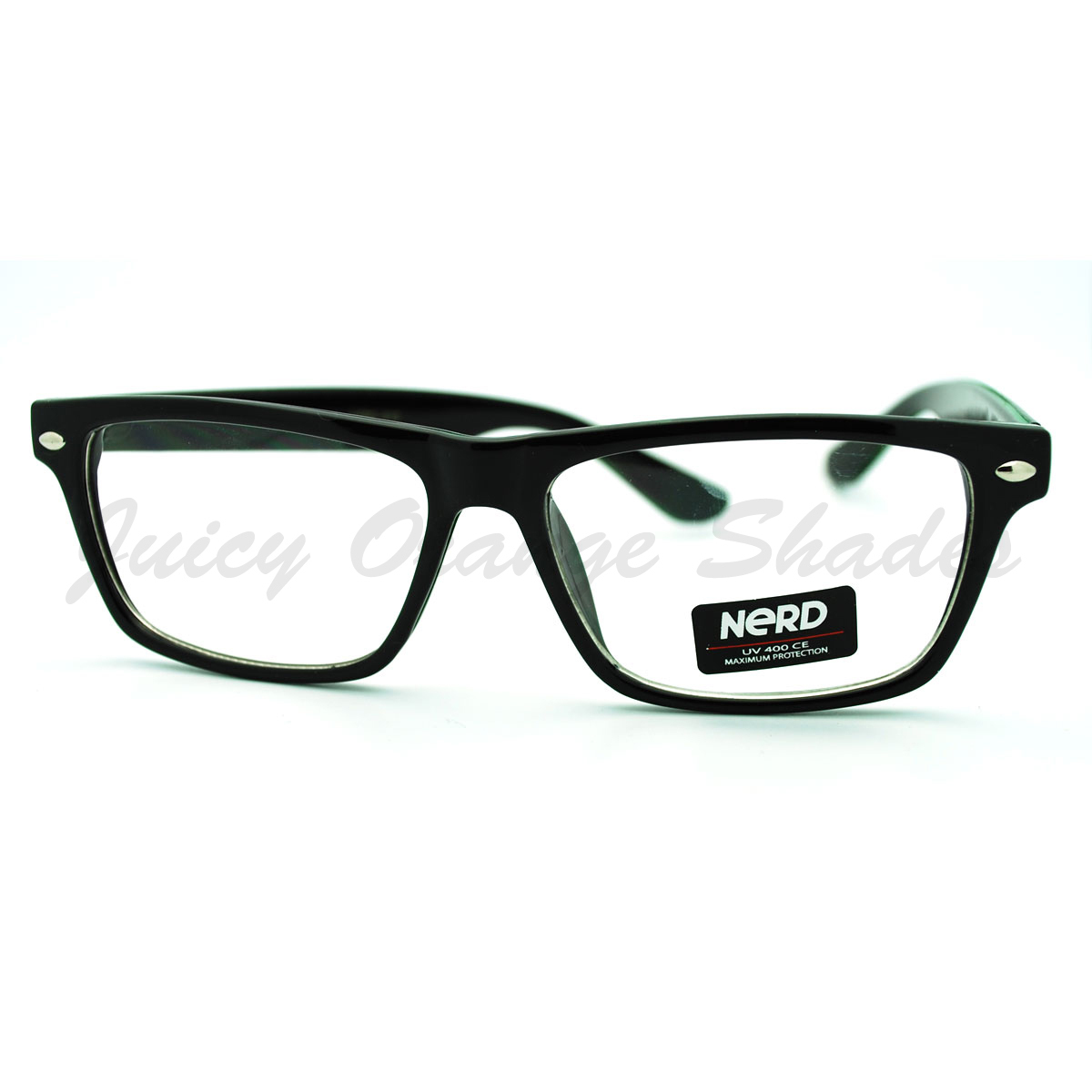 Clear Lens Glasses Rectangular Nerdy Smart Look Optical Frame