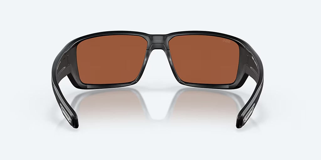 Costa Del Mar Fantail Pro Matte Black/Green 580G Mirror POLARIZED Sunglasses
