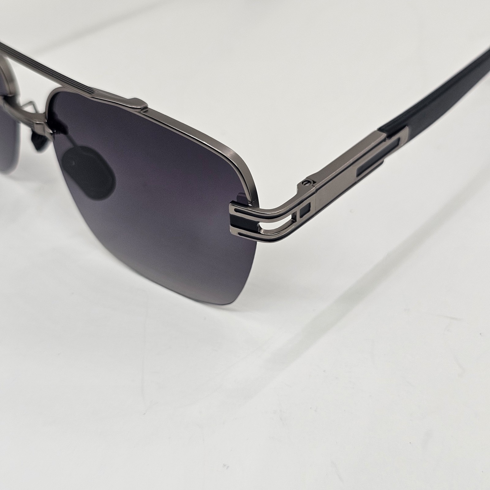 Men’s Double-Bridge Aviator Sunglasses 2026 Polarized UV400 Metal Frame w/ Case