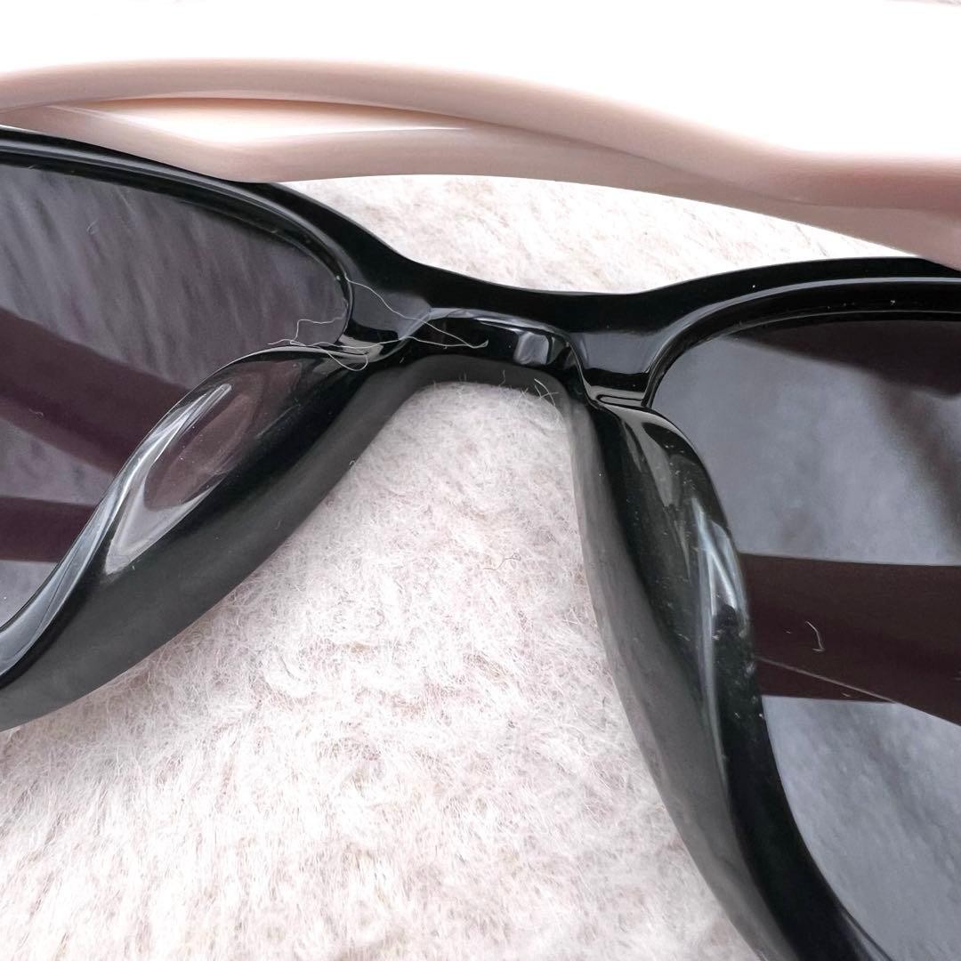 Excellent GUCCI GG1001SK Sunglasses Glasses Black × Ivory