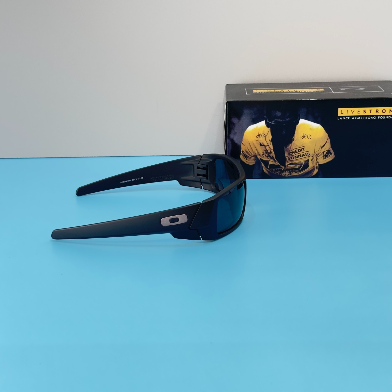 Oakley Gascan OO9014 Black Frame Black Lens Sunglasses New w/ Box
