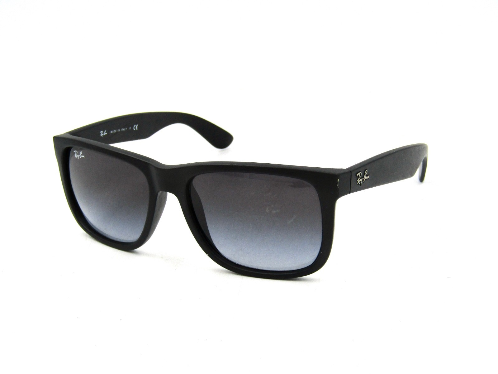 Ray Ban RB 4165 AUSTIN Sunglasses, 601/8G Rubber Black / Dark Grey 54mm #378