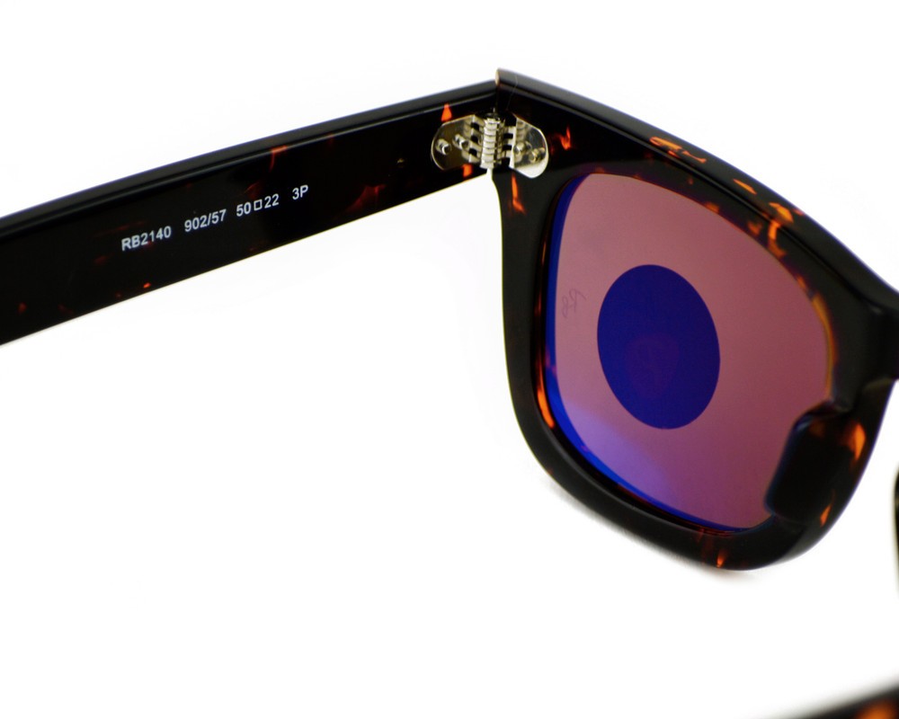 Ray-Ban Sunglasses RB2140 Original Wayfarer Tortoise Frame Brown Lenses 50mm
