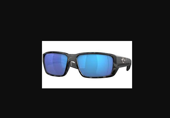 COSTA DEL MAR Fantail PRO Sunglasses Tiger Shark/Blue Mirror 580G