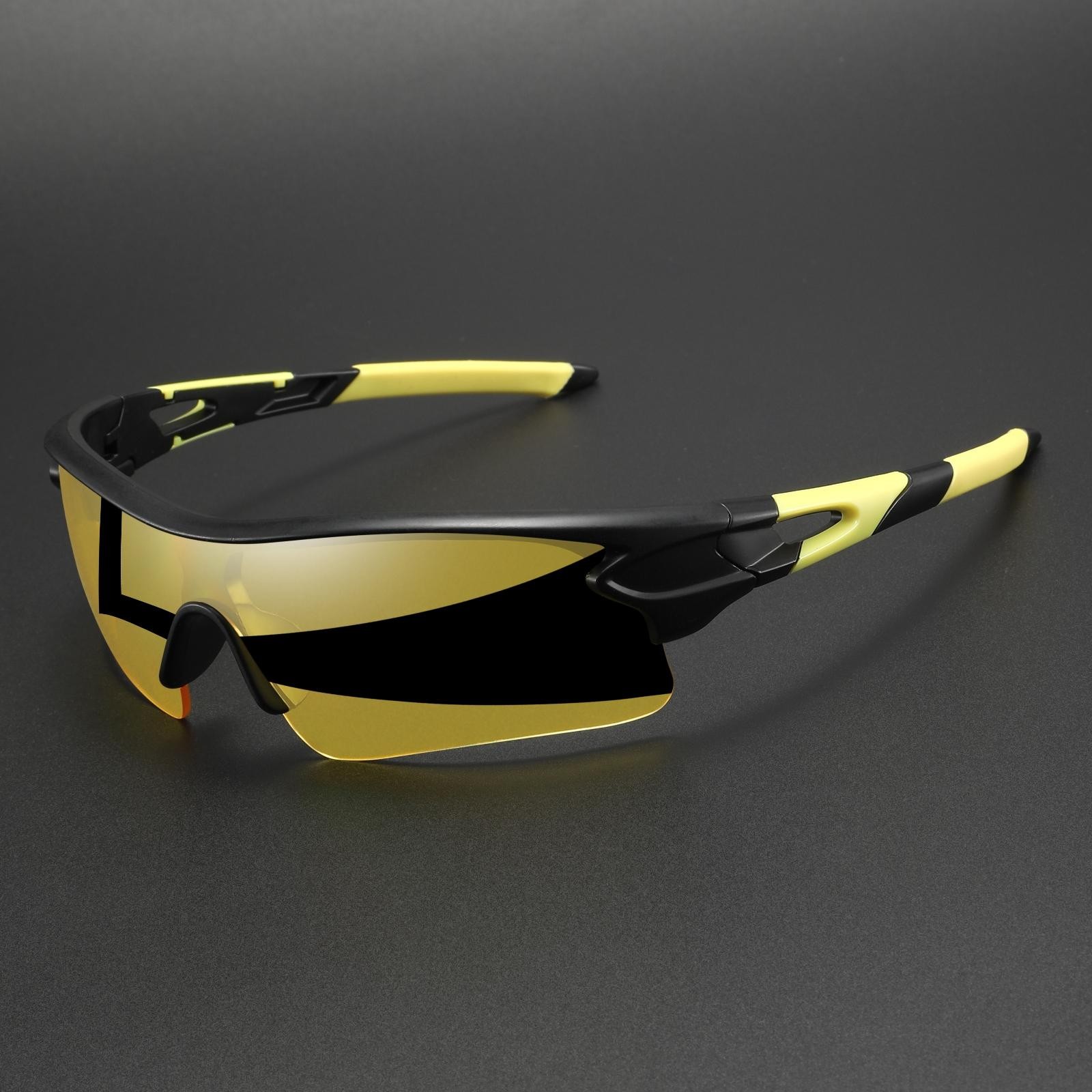 New UV400 Protective Sports Eyewear Lightweight Full-Cover Lens Unisex Wrap