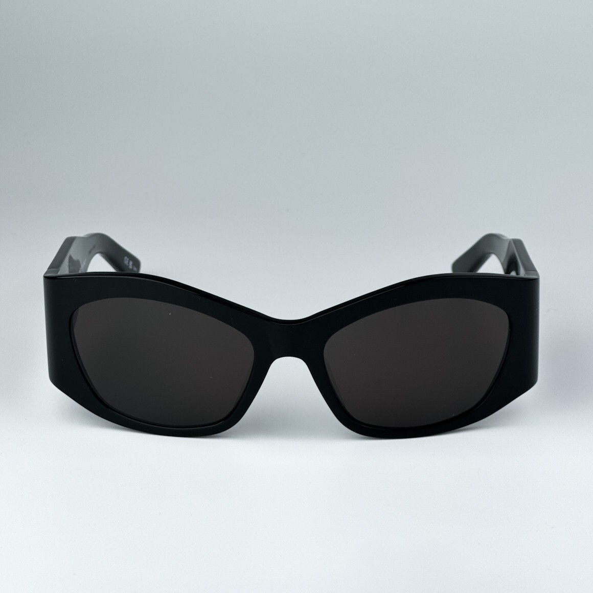 Balenciaga Men Sunglasses Black Grey Geometric BB0329S BRAND NEW