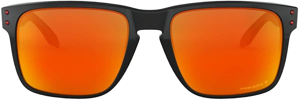 Oakley Mens Holbrook XL Sunglasses – Black Ink w / PRIZM Ruby Polarized –