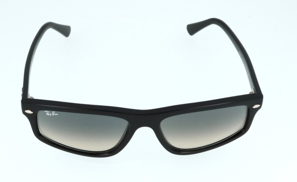 Ray-Ban RB2225 Polished Black Irregular Sunglasses 57-18-145 B:38