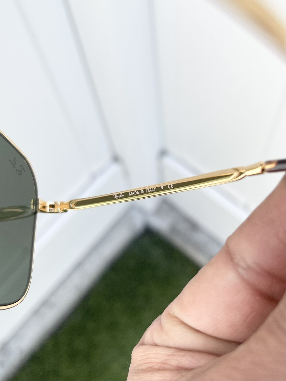 NEW Authentic Ray Ban New Caravan RB3636 3636 Gold 9196/31 G15 Lens Size 58/14