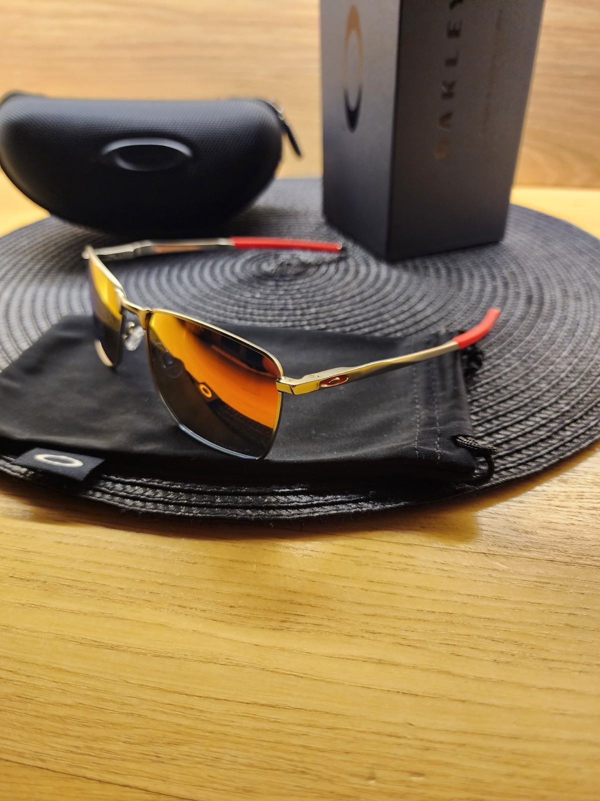 Oakley Ejector C-5 Alloy Metal Frame Prizm Polarized Lens Full Pack New