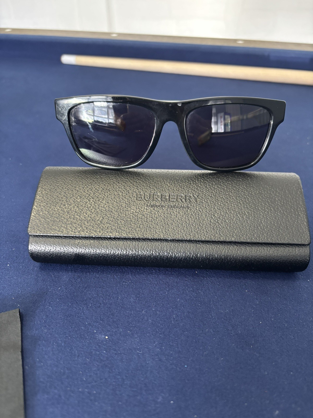 BURBERRY BE4293 377381 Black Grey Polarized Lens Unisex Sunglasses 56mm