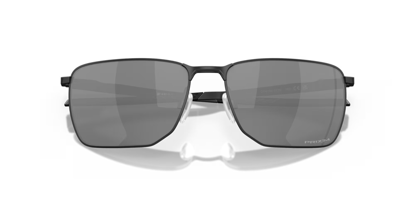 Oakley Sunglasses Ejector OO4142-0158 Satin Black Metal Frame / PRIZM Black Lens