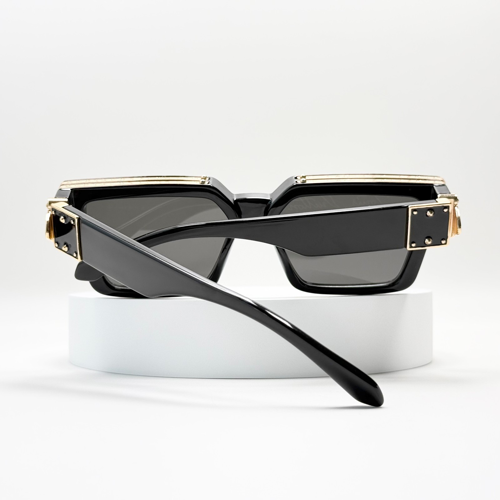 Louis Vuitton Z1165W 1.1 Millionaires Sunglasses Black Frame Gray Lens New