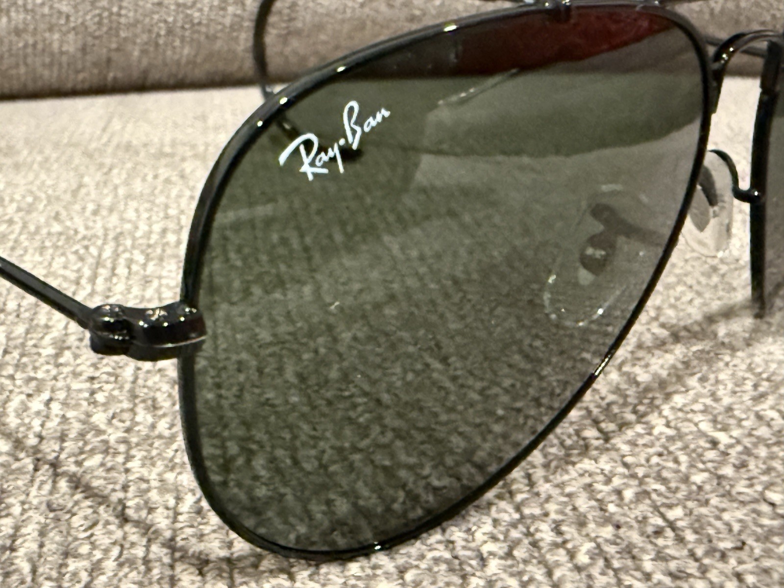 Ray-Ban Outdoorsman RB3030 L9500 Classic Green G-15 Lens with Black Frame 58MM