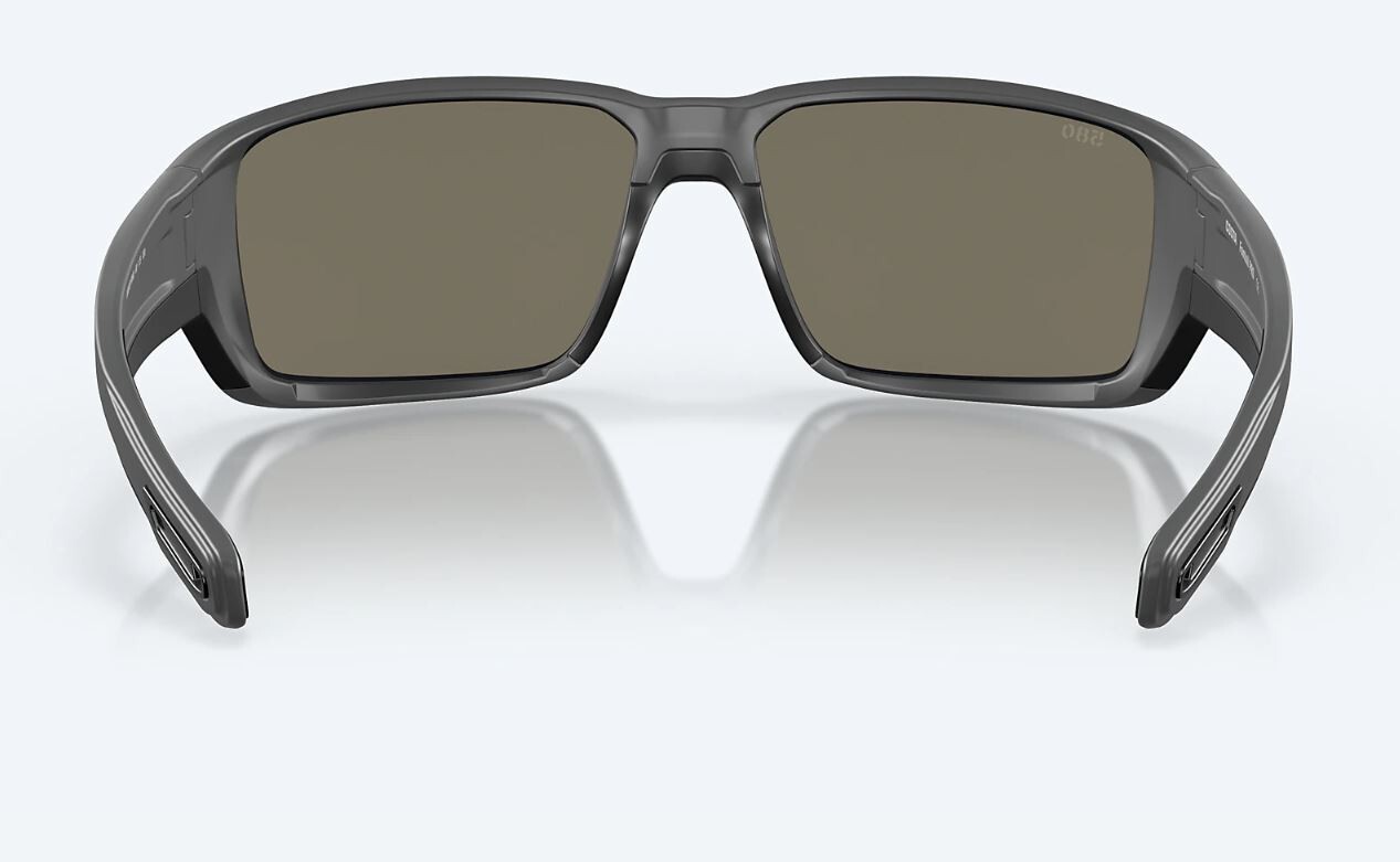 Costa Del Mar Fantail PRO Matte Gray / Blue Mirror Polarized Glass 580G – NEW