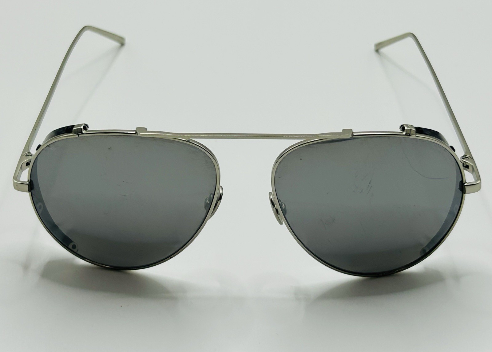 DIROCCO Silverstone Penmann Aviator Sunglasses Titanium Carbon Italy RARE