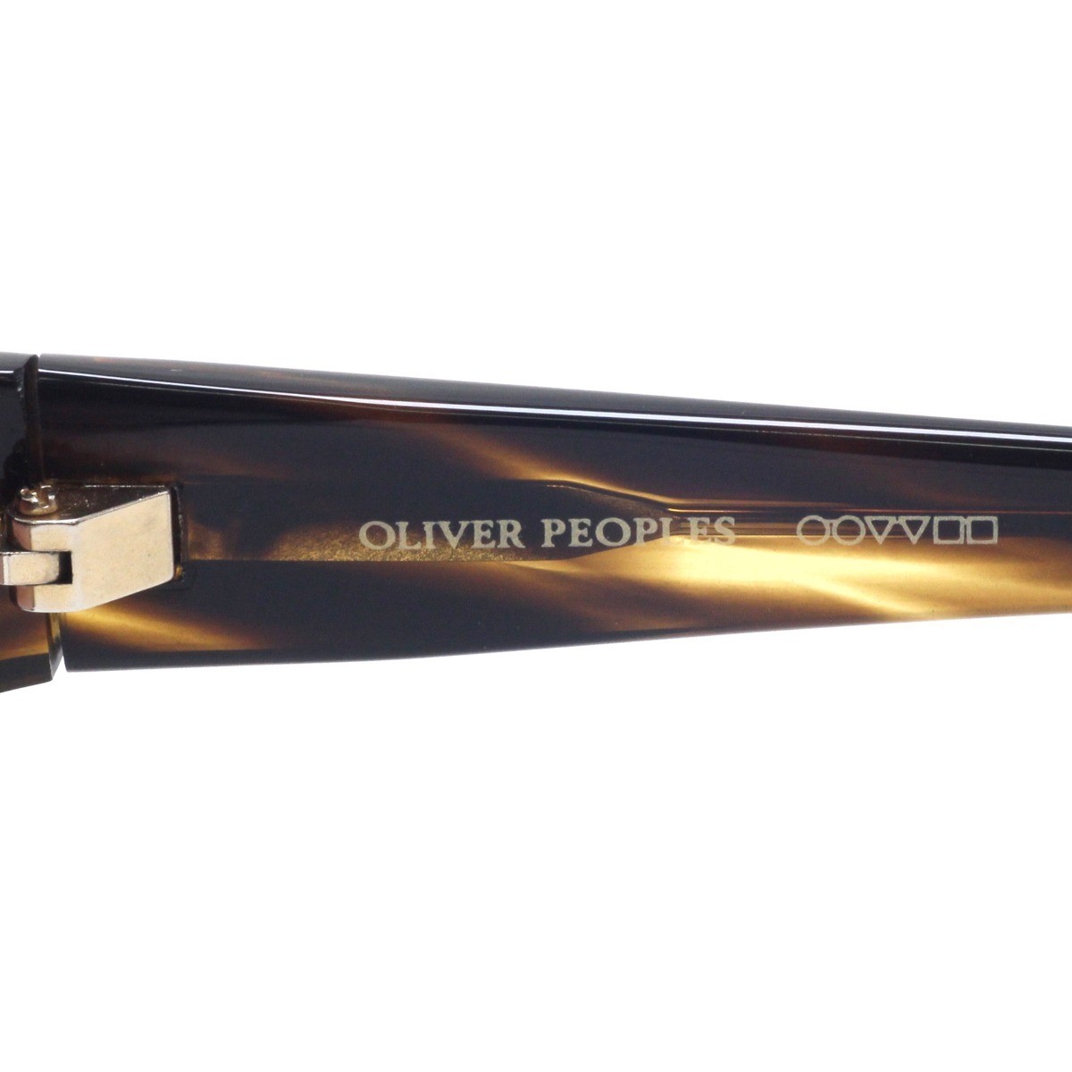 Oliver Peoples Sunglasses 61x15mm Brown Used with Scratches & Dirt