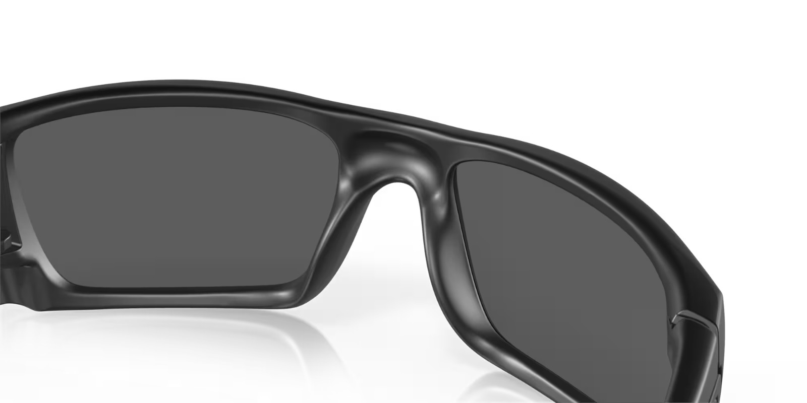 Oakley Sunglasses Fuel Cell SI Matte Black w/Black Iridium Steel Flag OO9096-82