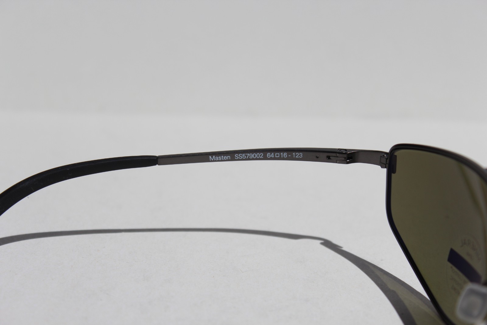 SERENGETI Masten POLARIZED Sunglasses Matte Gunmetal/555nm NEW SS579002 Italy