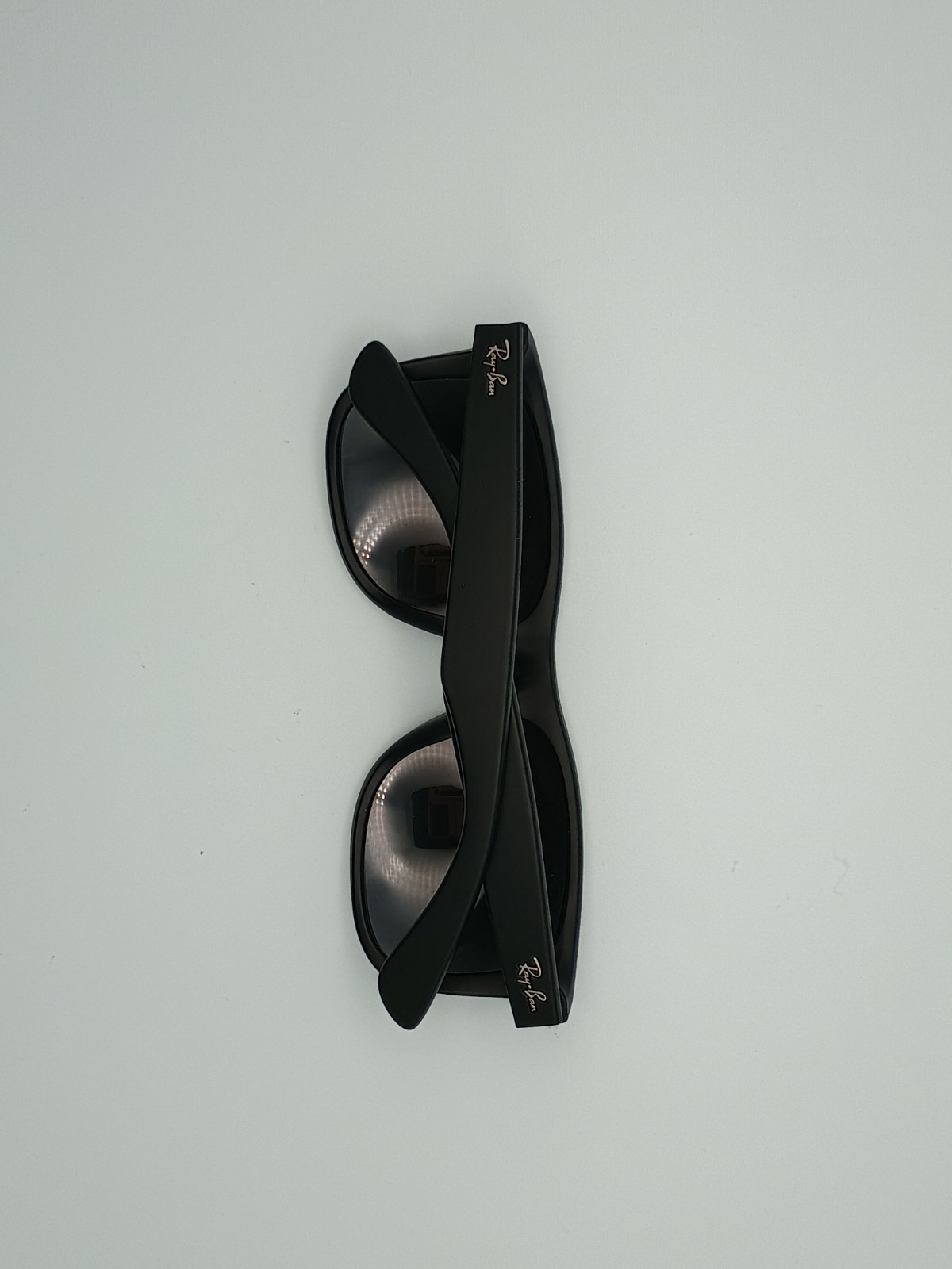 Ray-Ban RB4165F-622/T3 JUSTIN POLARIZED SUNGLASSES Matte Black 55-17-140 W/ Case