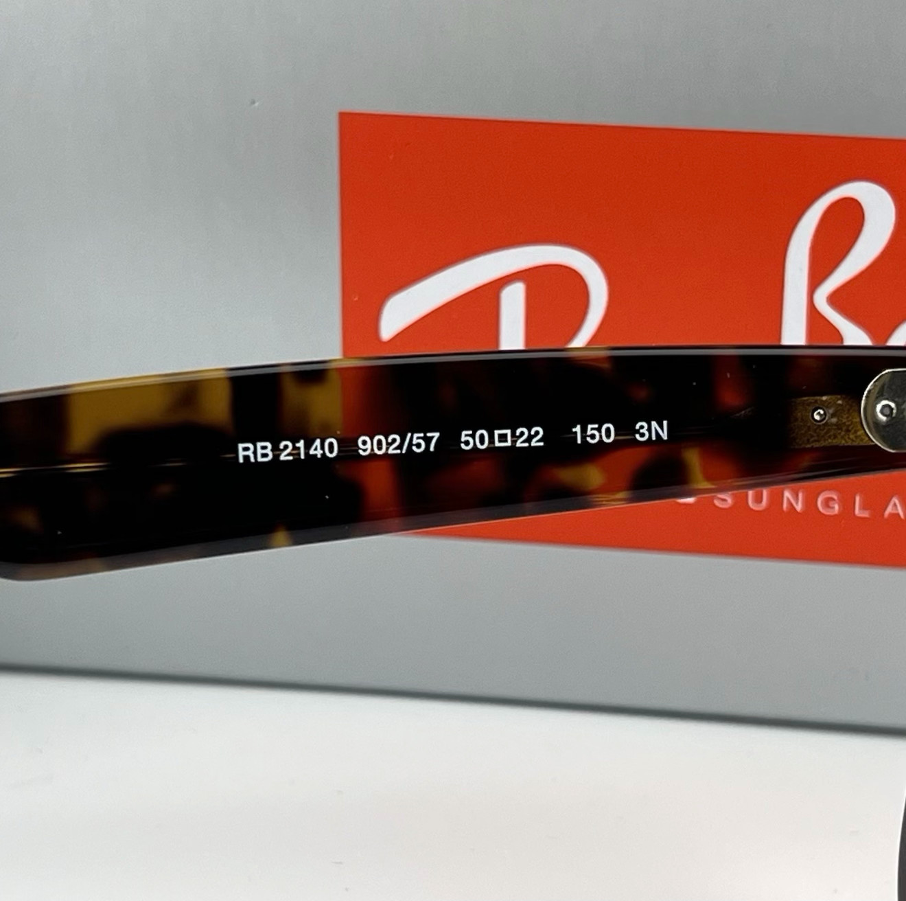 Ray-Ban RB2140 902/57 Original Wayfarer 50mm Sunglasses Brown Lens