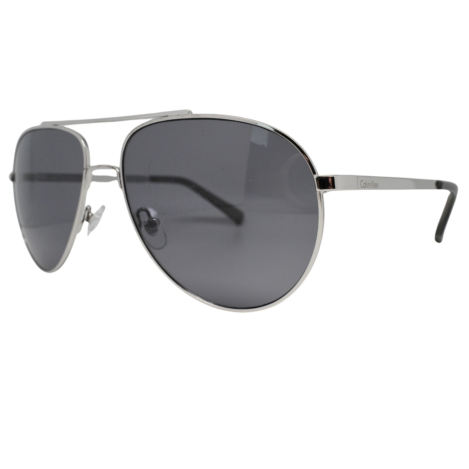 Calvin Klein R167S 045 Silver Aviator 54-16-140mm Sunglasses – FAIR CONDITION