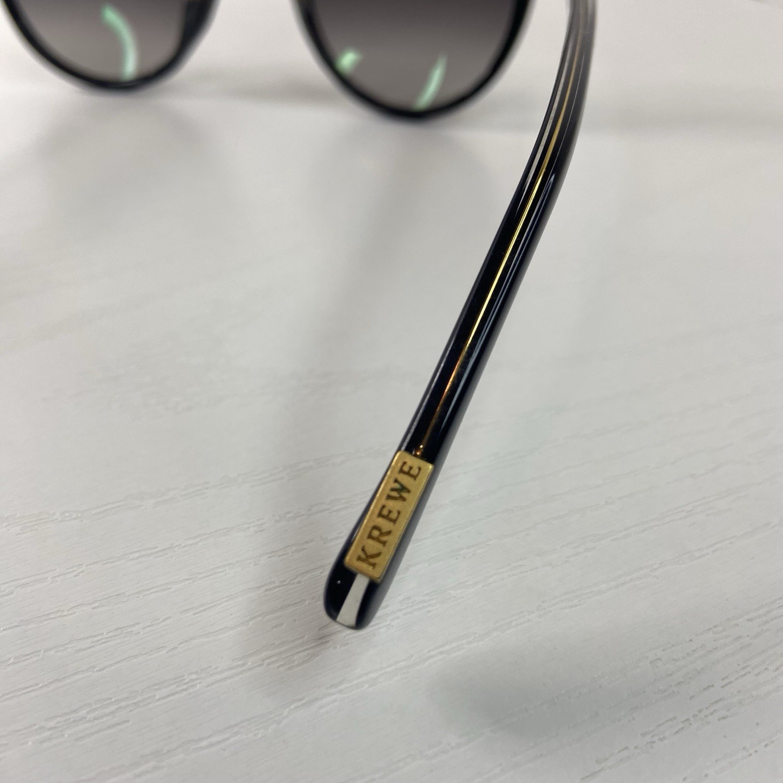 KREWE ST. Louis “Lundi” tortoise Gradient Lens Sunglasses