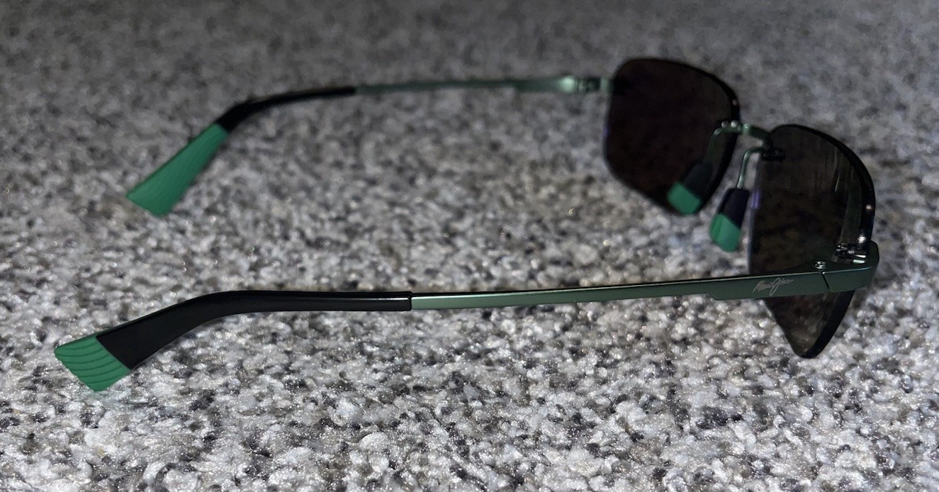 Maui Jim Lanakila Polarized Maui Green Mirror Sunglasses