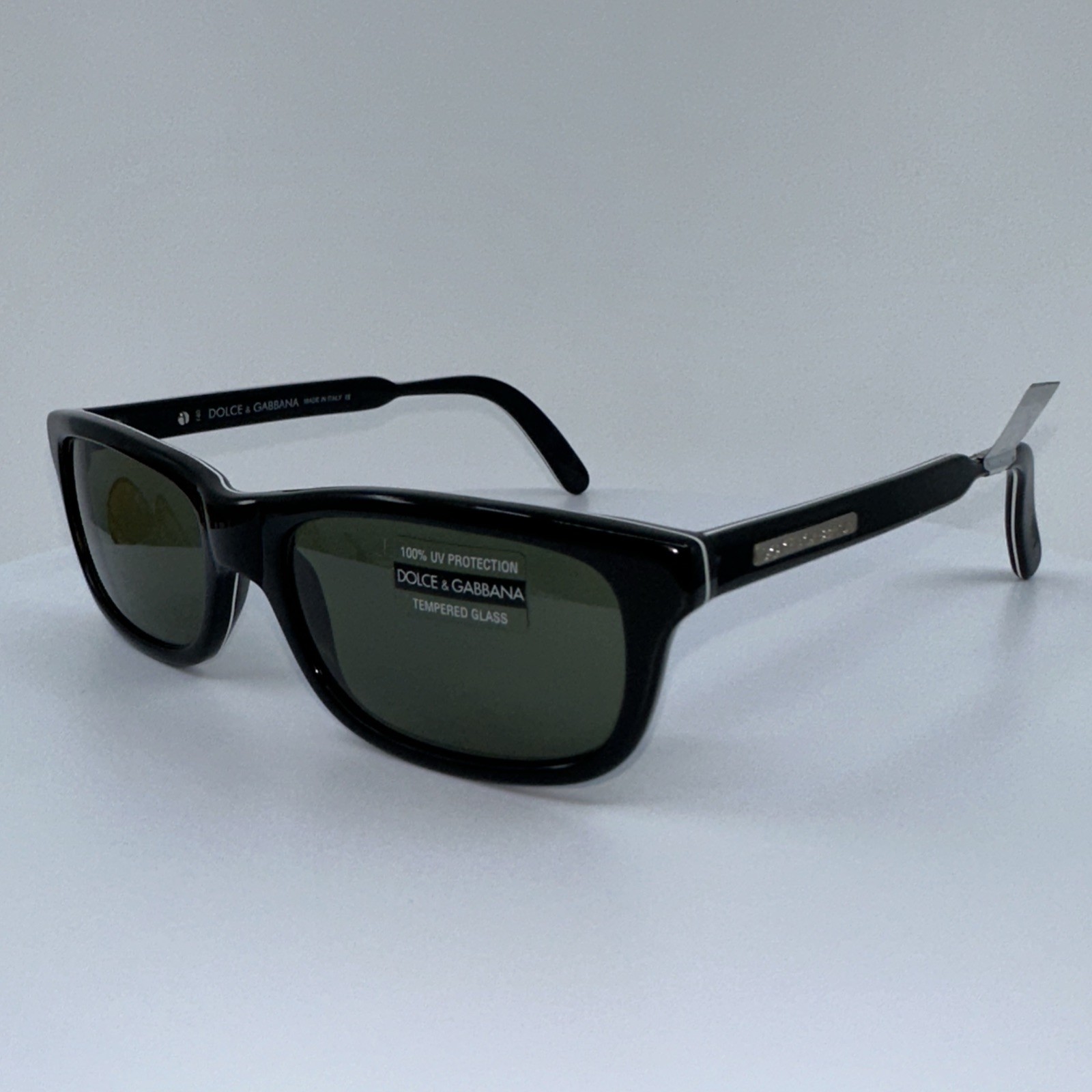 New Authentic Dolce & Gabbana DG 709S Sunglasses C. B7 Shiny Black 52-15mm Italy