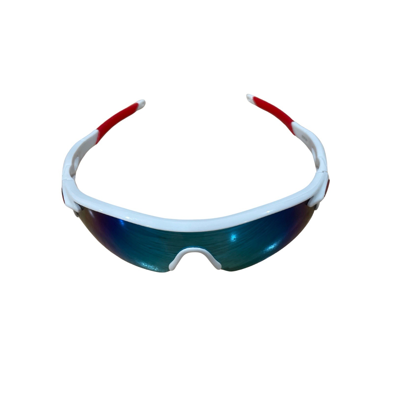 Sunglasses Outdoors Sports/biking /fishing/ Baseball White Red Blue