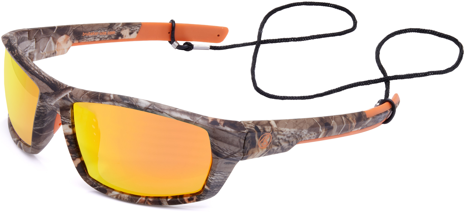 BRUBAKER Polarized Camouflage Sunglasses for Fishing and Hunting, Colored Lenses