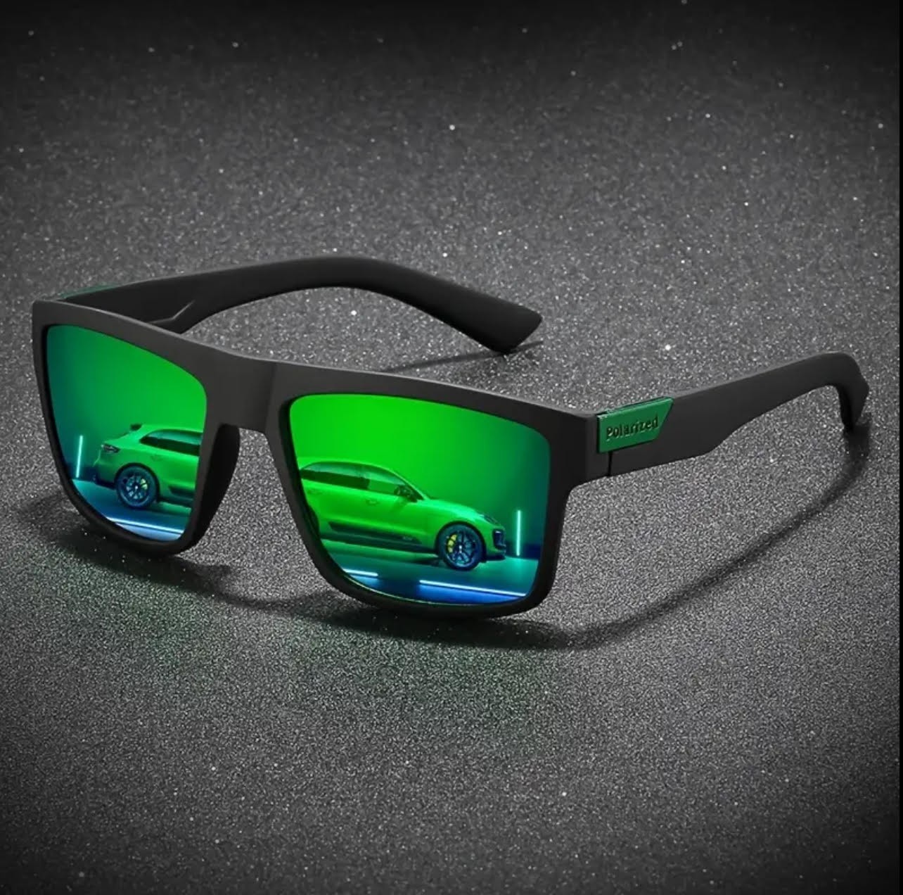 Square Sunglasses Polarized for Men Women Outdoor Sports Driving Glasses Fishing