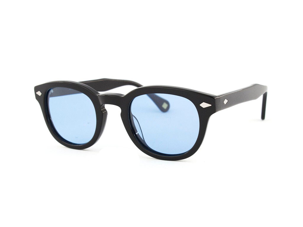 X-LAB Sunglasses 8004 polarized moscot style 01.6263 Black blue