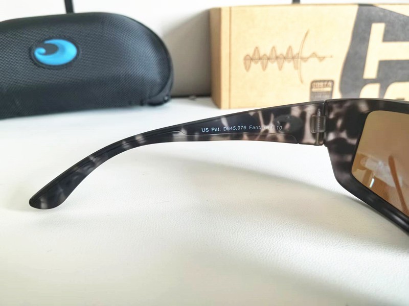 Costa Del Mar FANTAIL Tortoise Shell/ blue 580P Polarized Lenses