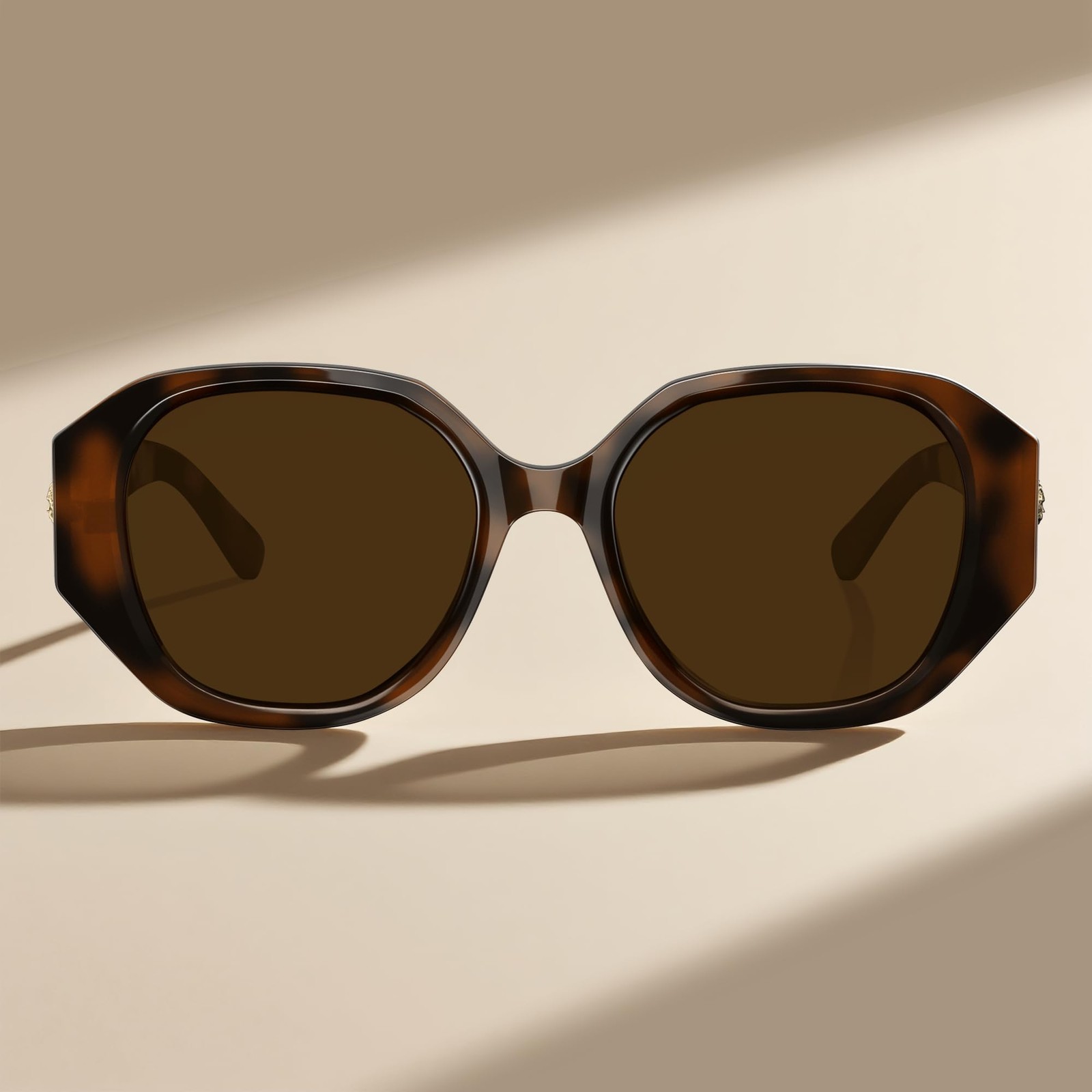 Foliful Oversized Polarized Sunglasses for Women Trendy Womens Designer Sungl…