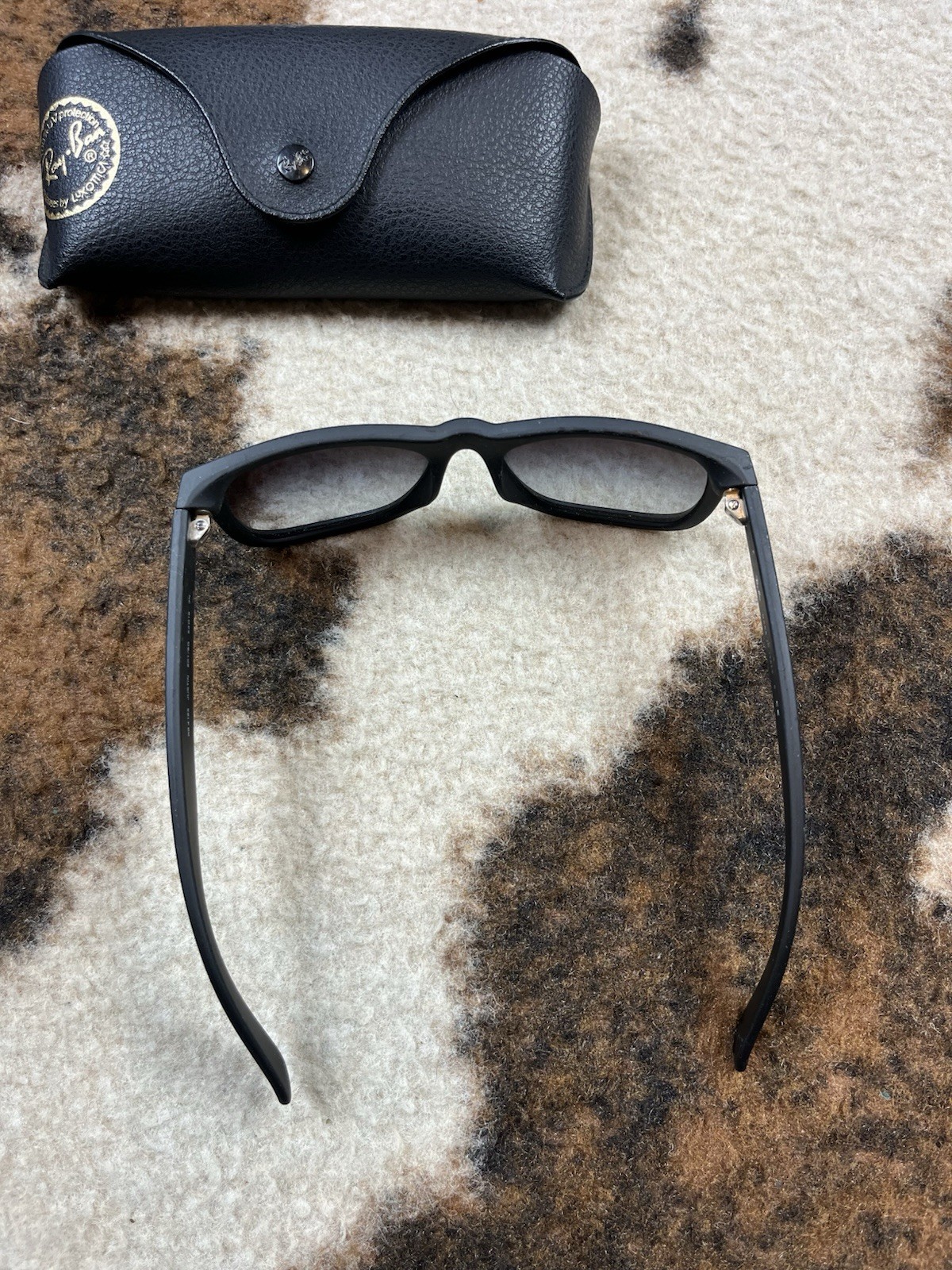 Ray Ban Sunglasses JUSTIN RB4165 601/8G 54-16 Black