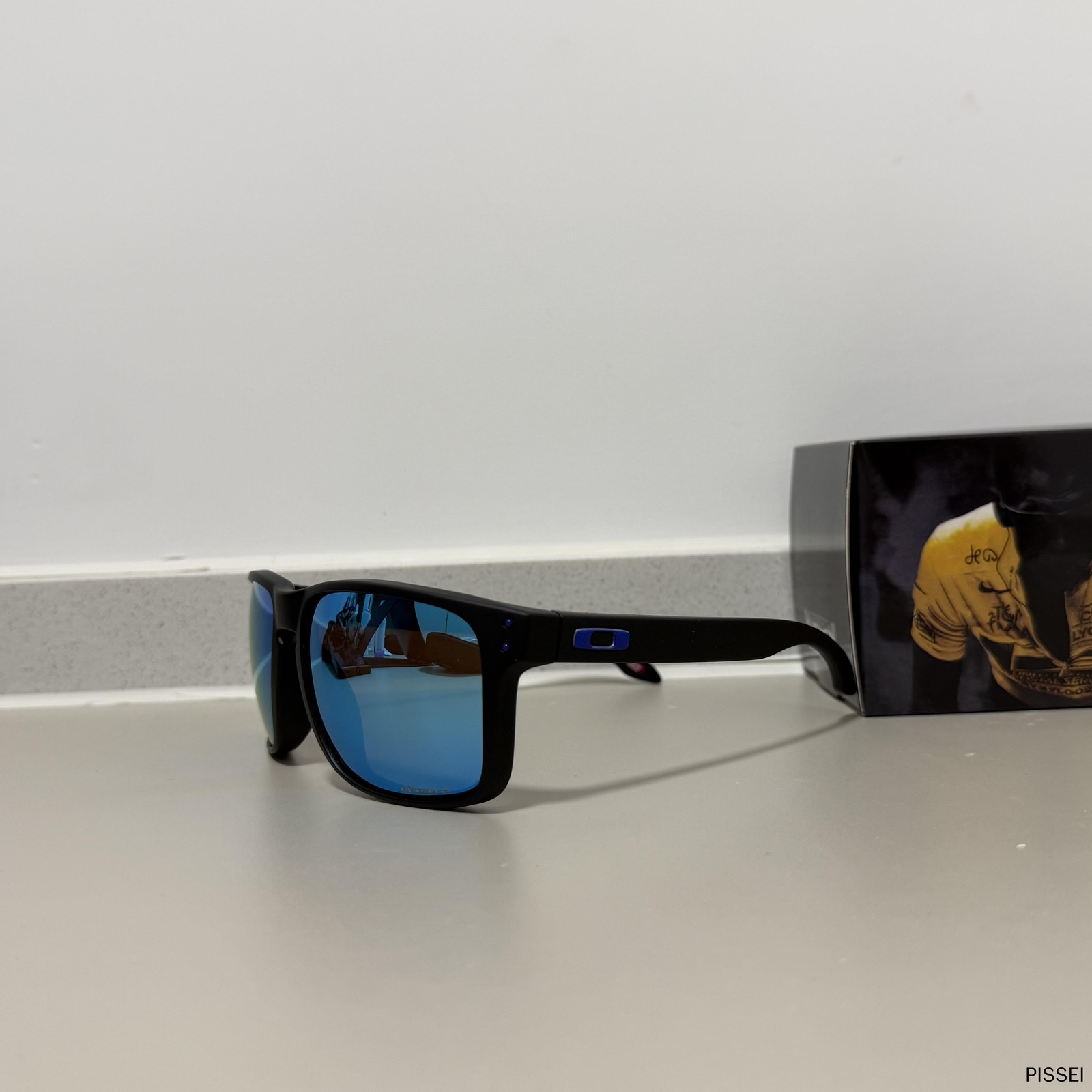 Oakley HOLBROOK PRIZM XXL OO9487 Black Frame Ice Blue Lens Sport Sung IN BOX