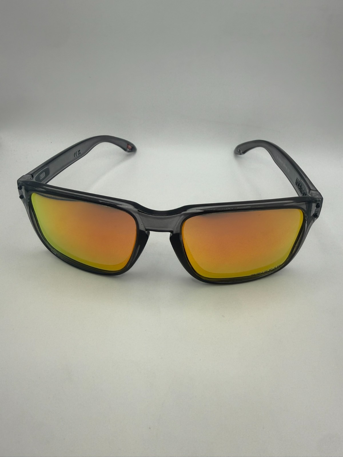 Oakley Holbrook XL OO9417 Grey Smoke Frame Prizm P Ruby Lens Sunglasses 59mm