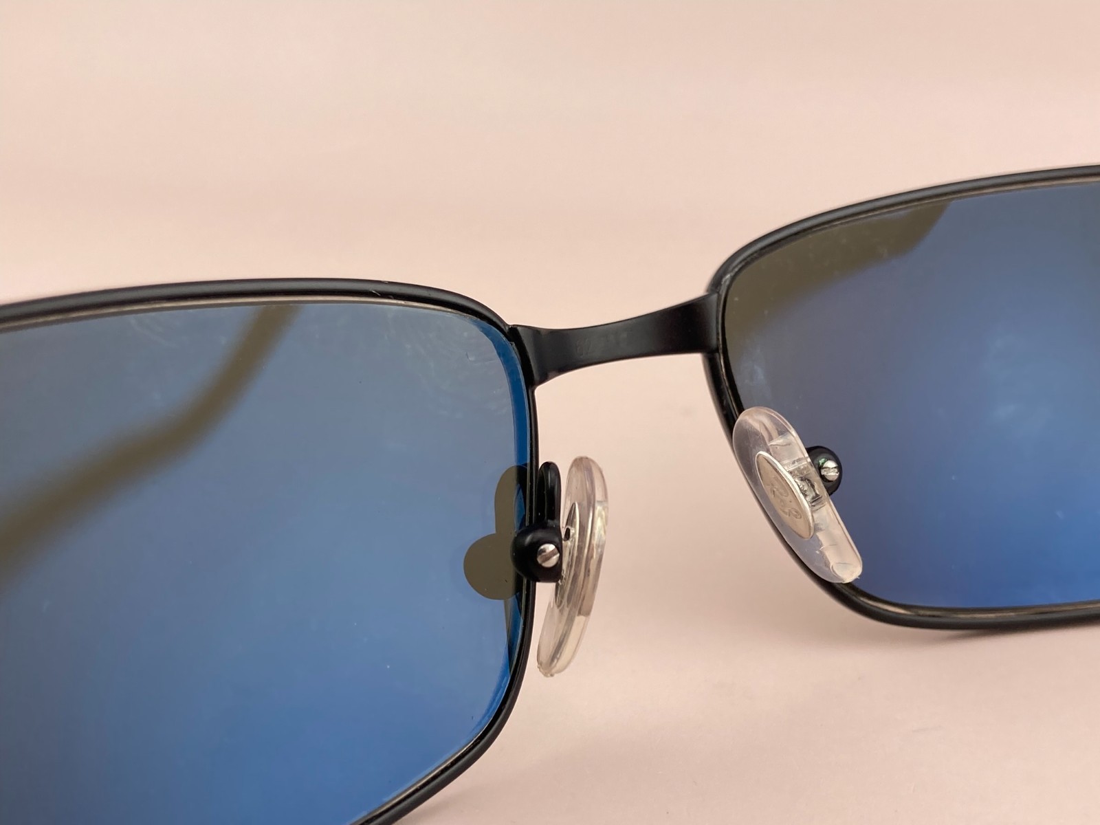 Ray Ban Sunglasses RB 3194 006/58 Black Metal Sports Wrap G15 Green Polarized