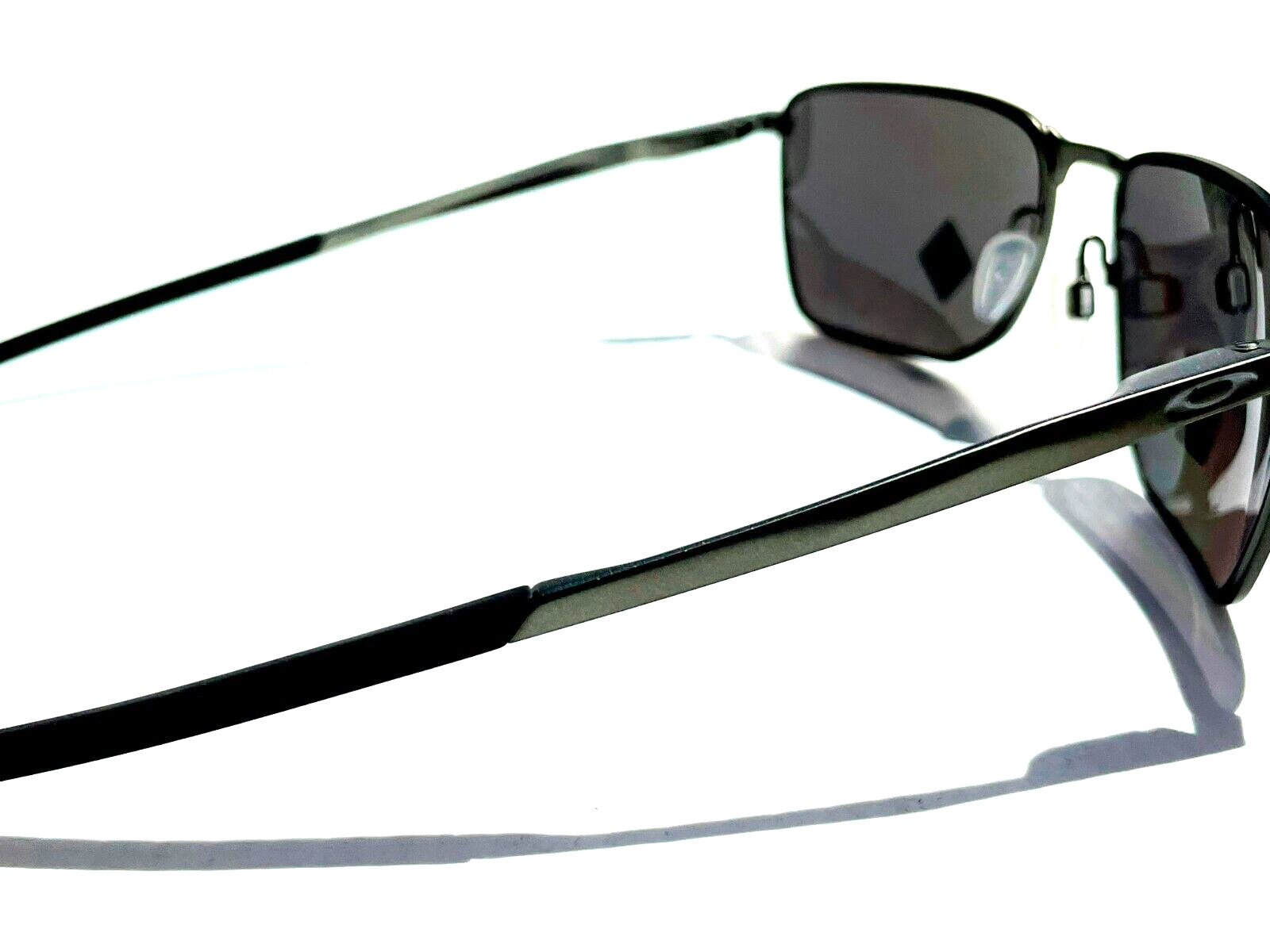 NEW* Oakley EJECTOR Carbon Metal w POLARIZED PRIZM Black Sunglass 4142-03
