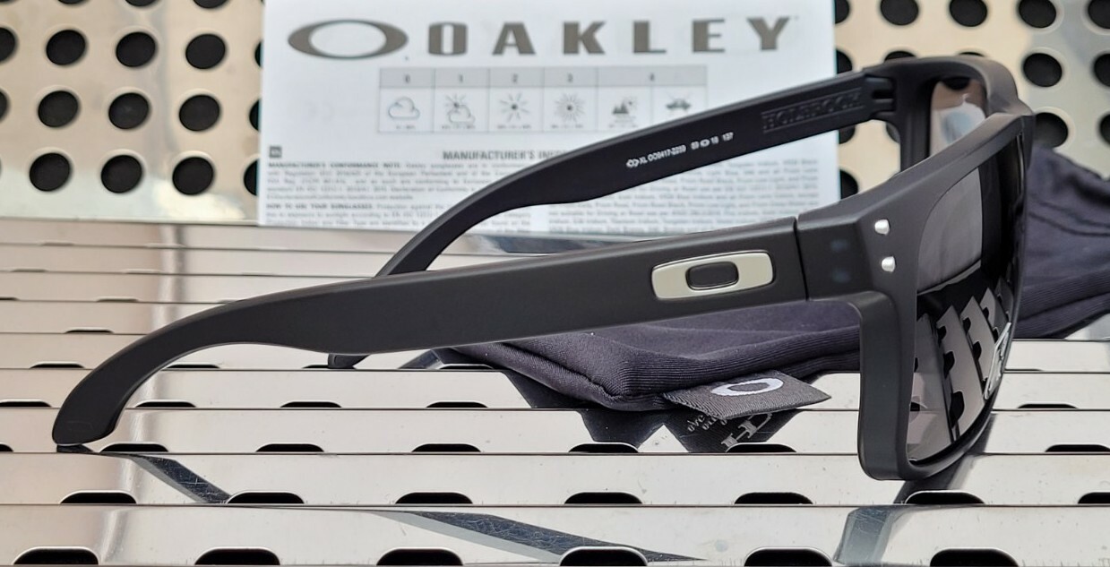 New Oakley HOLBROOK XL 9417-2259 Sunglasses Matte Black w/ Prizm Grey Lenses