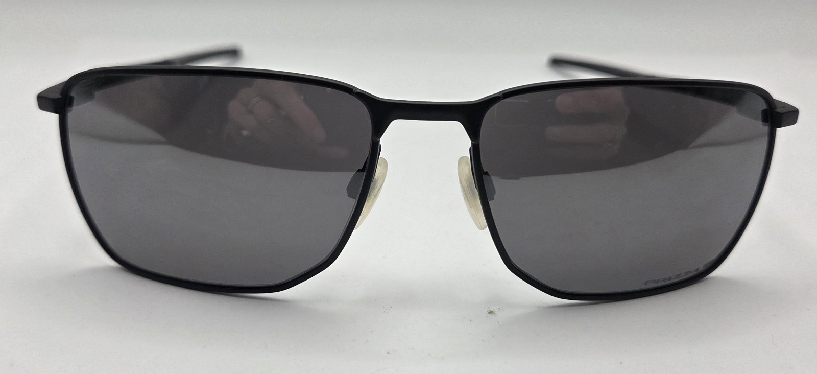 OO4142 Oakley Ejector PRIZM – GREY GRADIENT/SATIN STEEL Excellent Condition