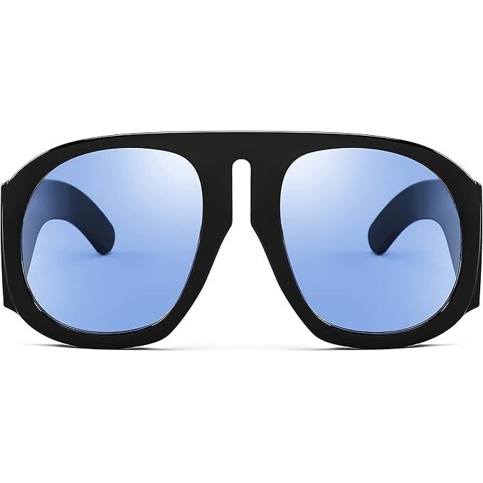 Womens Sunglasses Super Oversized Thick Modern Fashion Shades Trendy Festival